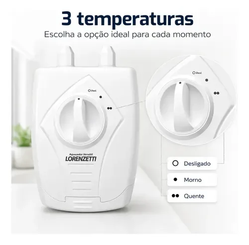 Aquecedor Elétrico de Água Lorenzetti Versátil: O Melhor Para o Seu Banho